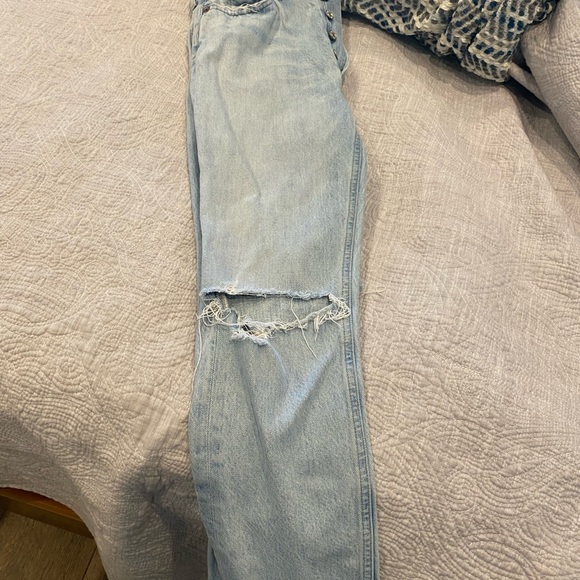 Agolde Riley Jeans Size 26 - Picture 3 of 4